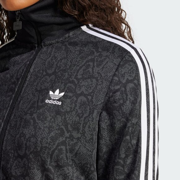 ADIDAS Women's Black Snake Print Firebird Track Suit - Picture 6 of 15